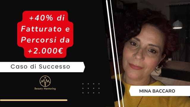 Video testimonianza di Mina Baccaro
