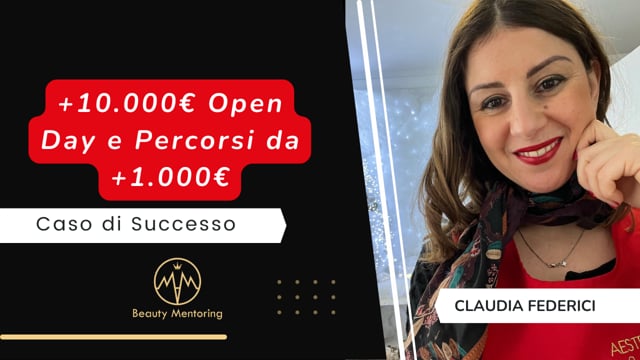 Video testimonianza di Claudia Federici