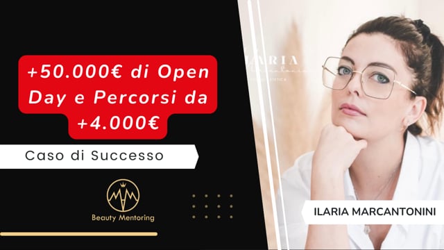 Video testimonianza di Ilaria Marcantonini