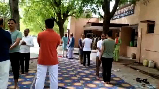 सुरक्षाकर्मियों को तनाव मुक्त कराने के लिए दिया गया ईश्वरीय ज्ञान