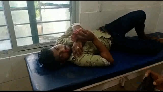 महेशपुर में मोबाइल विवाद को लेकर दो पक्षों में मारपीट हो गया, एक पक्ष के एक व्यक्ति जख्मी