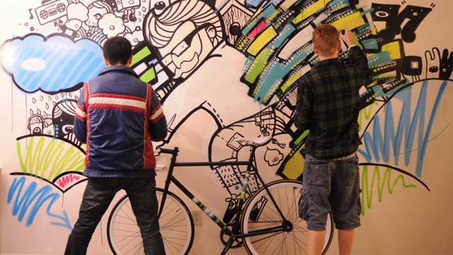 404 Beach - Mural Painting