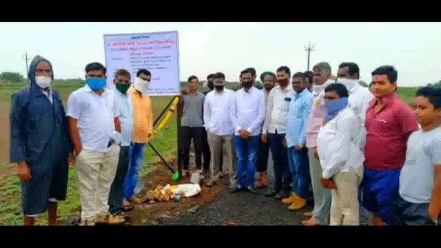 खानजोडवाडी येथील कोळेकर डीपी ते भैरवनाथ मंदिर रस्त्याचे लोकार्पण