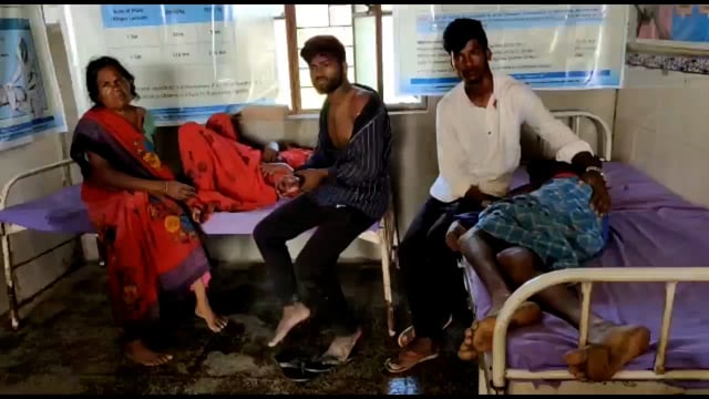 आपसी विवाद में हुई मारपीट में आठ लोग हुए घायल