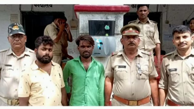चुनार मिर्ज़ापुर: मादक पदार्थ हीरोइन के साथ दो गिरफ्तार एक फरार