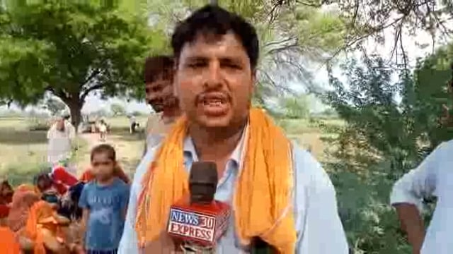 खेत पर फसल की रखवाली कर रहे किसान की मौत मोंठ कोतवाली क्षेत्र के समीपवर्ती ग्राम जौंरा का मामला 