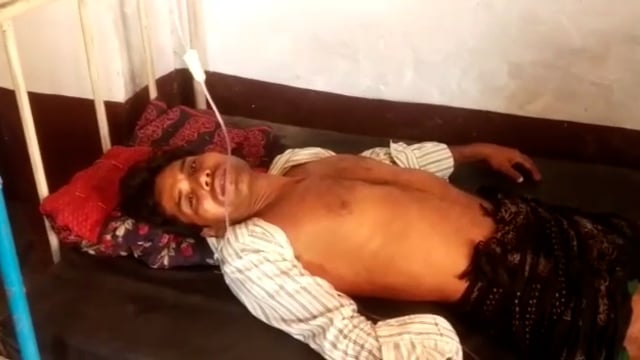 जनपद बहराइच के न क हुआ गांव सुबह शौच के लिए जा रहा था युवक करंट की चपेट में आ गया