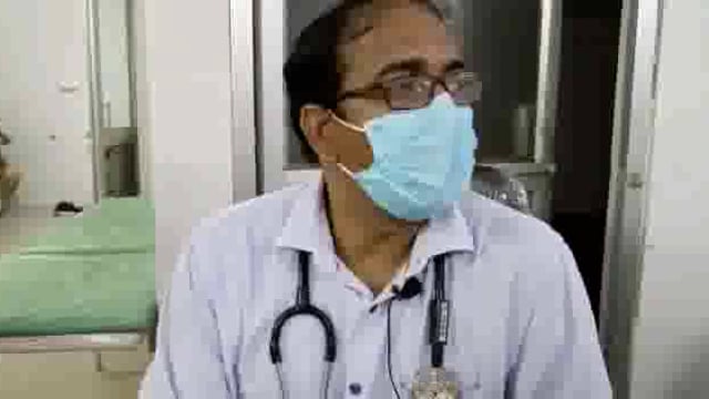 हादसे की चपेट में आकर मजदूर गम्भीर रूप से घायल