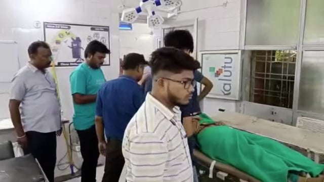 बाइकों की टक्कर में विवाहिता गम्भीर रूप से घायल