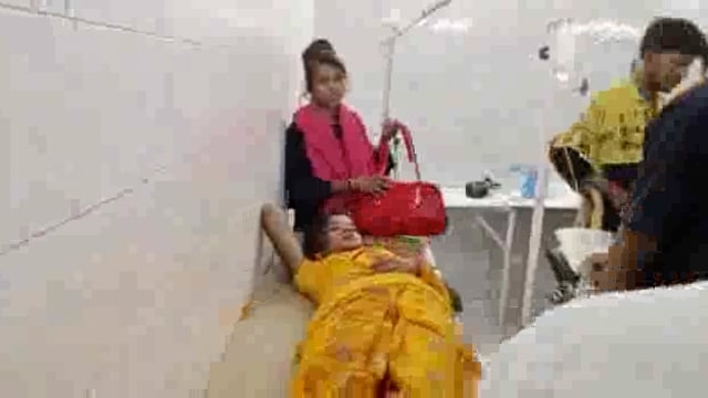 सड़क हादसे में बाइक सवार विवाहिता गम्भीर रूप से घायल