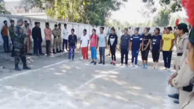 मिहींपुरवा तहसील क्षेत्र अंतर्गत स्थित एसबीपी इंटर कॉलेज में 100 एनसीसी कैडेट्स का हुआ चयन