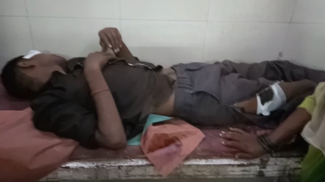 टेड़वा इलाके में बाइक सवार ने युवक को मारी ठोकर,हादसे में युवक हुआ घायल,इलाज जारी