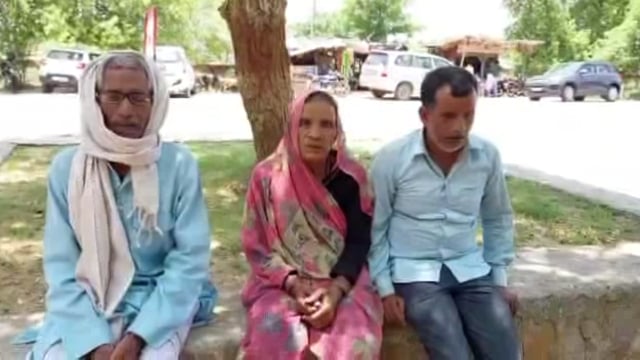 दबंगों पर लगा जमीन में कब्जा करने का आरोप