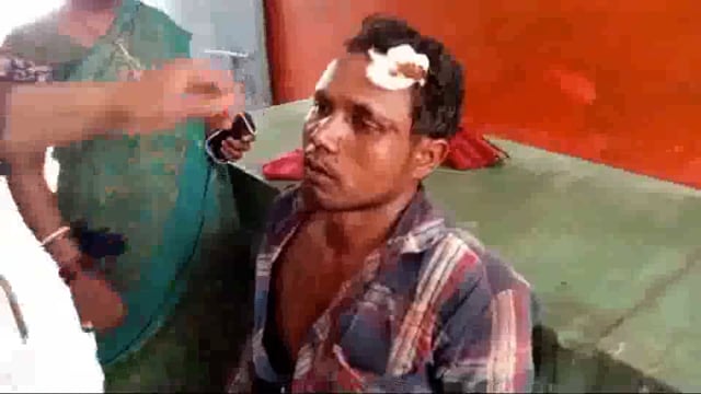 गौरीपुर गांव में तांत्रिक का आरोप लगाकर एक शख्स को कुल्हाड़ी से वार कर किया जख्मी