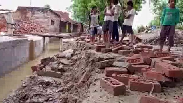 जनपद बहराइच विकासखंड शिवपुर नाले का निकला दिवाला