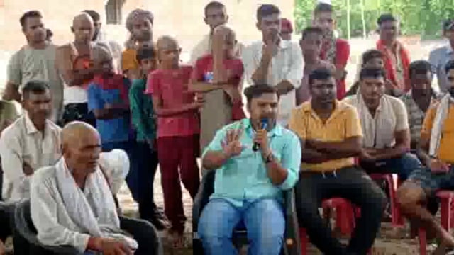 अपर पुलिस अधीक्षक ने बिरोही गांव में लगाया चौपाल, शांति व्यवस्था बनाए रखने के लिए लोगों से किया अपील