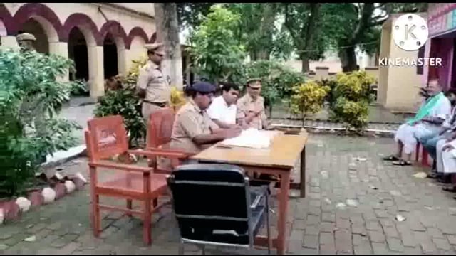 कोतवाली टिकैतनगर में एसडीएम रामसनेहीघाट की अध्यक्षता में मुहर्रम त्यौहार को लेकर हुई पीस कमेटी की बैठक 
