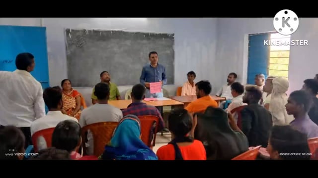 जिला निबंधन एवं परामर्श केंद्र बांका द्वारा युवाओं को योजनाओं से कराया अवगत