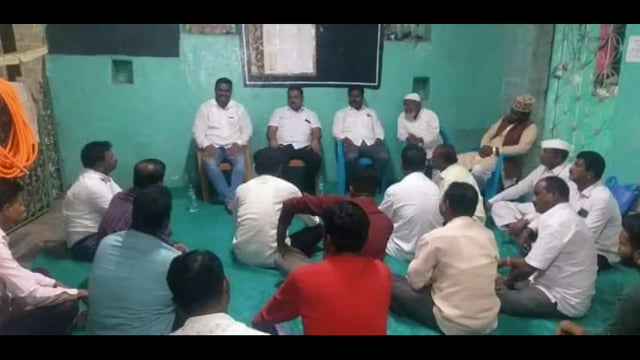 आटपाडी नगरपंचायत क्षेत्रातील मुस्लिम समाजाचे प्रश्न जाणून घेण्यासाठी बैठकीचे आयोजन