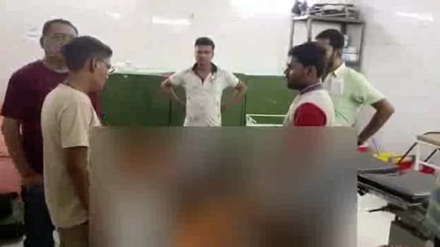 हादसे की चपेट में आकर मजदूर की दर्दनाक मौत