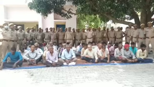 48 वांछित अभियुक्तों को पुलिस ने किया गिरफ्तार व भेजा न्यायालय