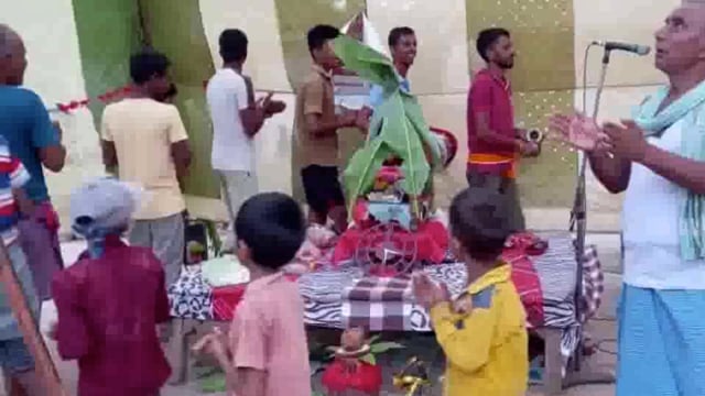 वर्षा को लेकर जलपुरा में 24 घण्टे का अखंड कीर्तन हुआ शुरू,किसानों ने लगाई पानी के लिए इंद्र भगवान से गुहार