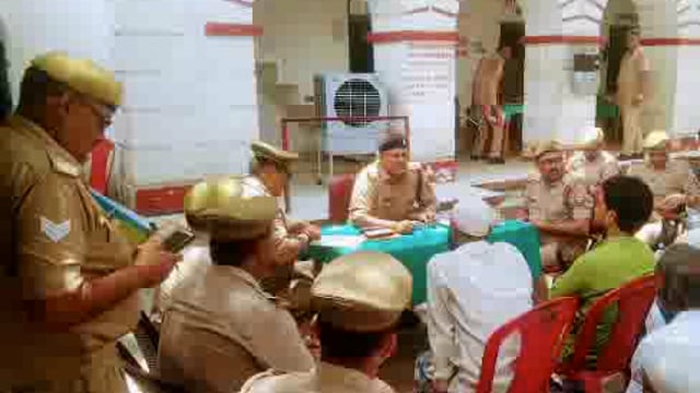 चुनार मिर्ज़ापुर: मोहर्रम के मद्देनजर पीस कमेटी की बैठक का हुआ आयोजन