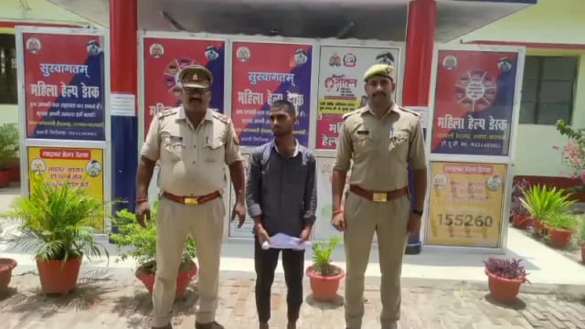 हैदरगढ़ कोतवाली पुलिस द्वारा एक अभियुक्त को अवैध तमंचा व कारतूस के साथ किया गिरफ्तार