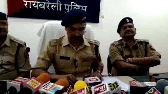 रायबरेली पुलिस मुठभेड़ के दौरान 5 शातिर बदमाश गिरफ्तार एसपी ने मामले का किया खुलासा।