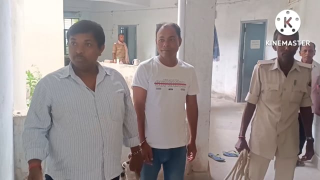 हवेली खड़गपुर थाना पुलिस ने न्यायालय मामले के फरार दो वारंटी को गिरफ्तार कर जेल भेज दिया