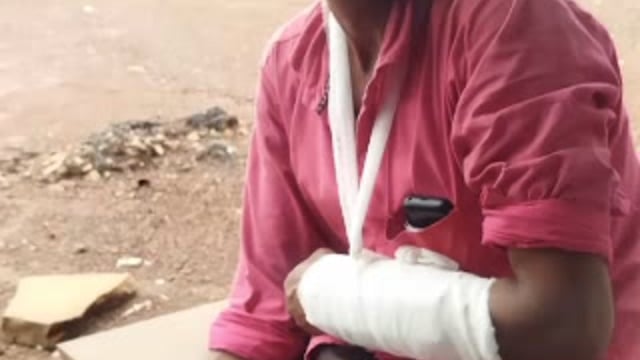 चुनार मिर्ज़ापुर: दबंग ने पीटकर देहाडी मजदूर को किया घायल