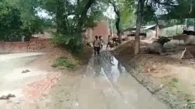 कीचड़ भरे रास्ते से ग्रामीण कर रहे आवागमन जिम्मेदार नहीं दे रहे ध्यान