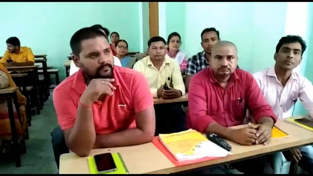 इंटर स्कूल सिरदला में स्वास्थ्य कार्यक्रम क्रियान्वयन को लेकर शिक्षकों को दिया गया प्रशिक्षण