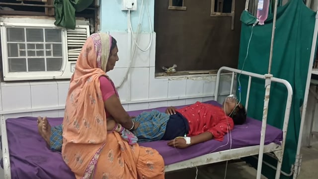 लखीसराय जिले के चोटहा गांव में वज्रपात से किशोरी हुई गंभीर रूप से घायल