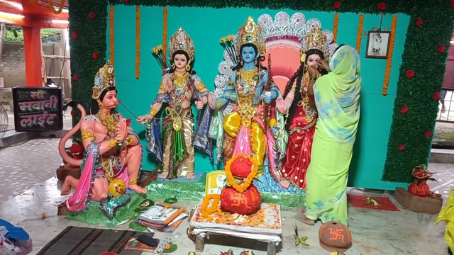 सूर्यगढ़ा थाना ठाकुरबाड़ी साकेत धाम में अखंड नवाह  रामधुनी का किया गया आयोजन