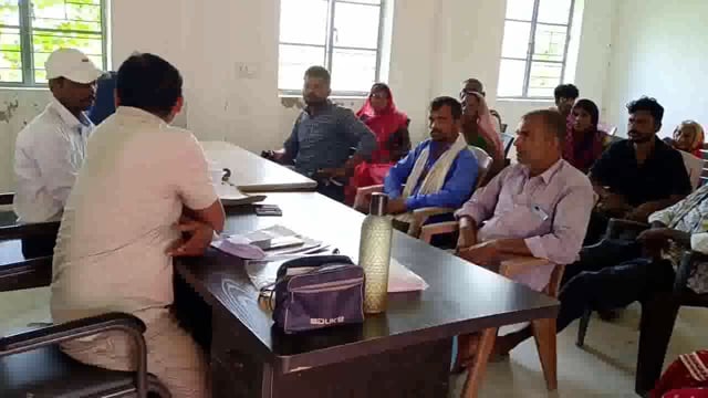 पंचायत सरकार भवन बलुआ में ग्राम कचहरी का हुआ आयोजन, कुल 3 मामले पर हुई सुनवाई