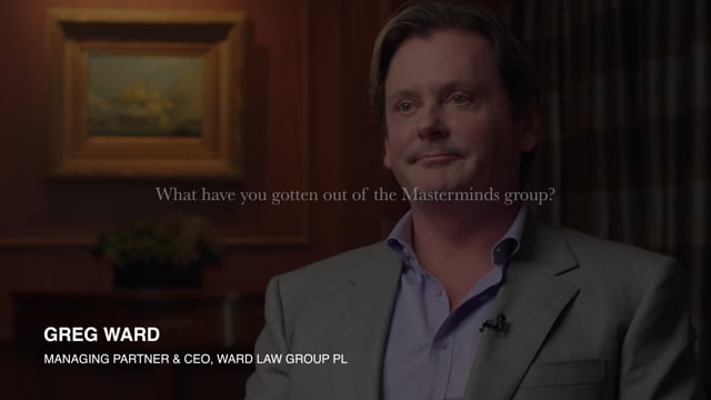 Greg Ward, Managing Partner & CEO of Ward Law Group