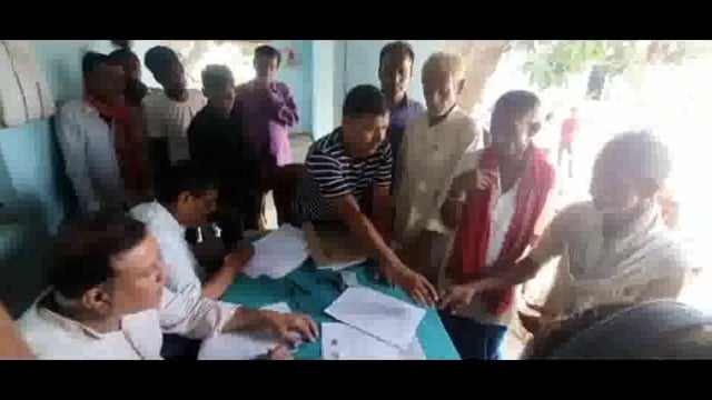 अमरपुर थाना परिसर में लगे जमीन संबंधी जनता दरबार में कुल 3 मामलों का हुआ निष्पादन