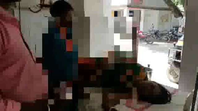 आगन बाड़ी में भोजन बनाने के क्रम में सहायिका झुलसी   