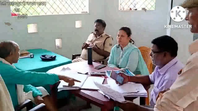 हवेली खड़गपुर थाना परिषद में शनिवार को जनता दरबार का आयोजन कर भूमि विवाद का दो मामले का निपटारा किया गया