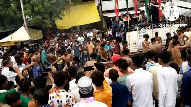 प्रतापगढ़ जिले के बाघराय थाना क्षेत्र के बिहार बाजार में मोहर्रम की सप्तमी पर्व शांतिपूर्ण हुआ संपन्न