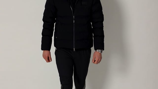 NAVY - LM MENS PUFFER - BEANIE