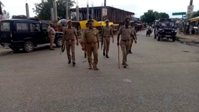 लालगंज कस्बे में शांतिपूर्वक ढंग से मोहर्रम का त्यौहार संपन्न।