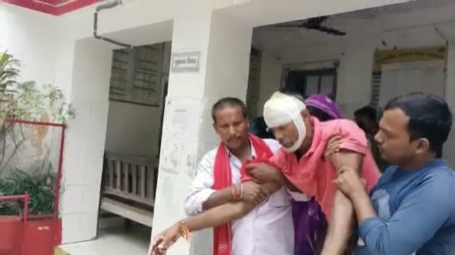 दरभंगा गांव में हिस्सा बटवारा को लेकर दो भाइयों में हुई मारपीट,दोनों जख्मी #crime 
