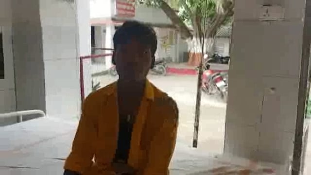 दर्जी बिगहा मोड़ के समीप कंटेनर के टक्कर से बाइक चालक जख्मी#accident 