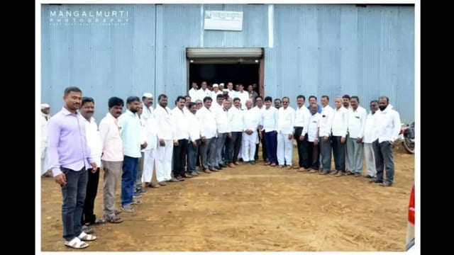 खरसुंडीत कापूस खरेदी केंद्राचा  शुभारंभ;जिल्हा मध्यवर्ती बँकेचे संचालक चिमण डांगे यांची प्रमुख उपस्थिती

