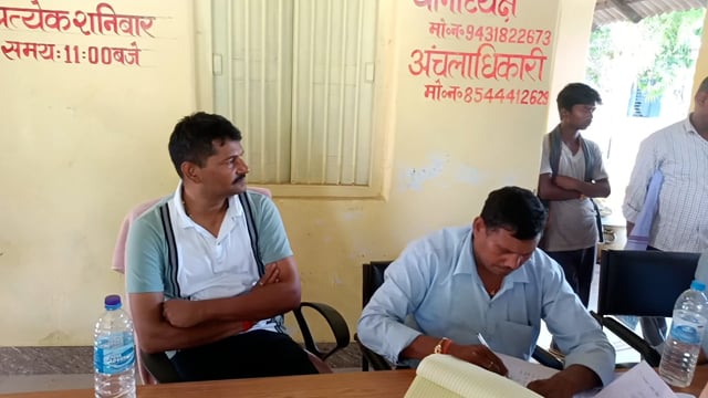 आदर्श थाना सूरजगढ़ा में थानाध्यक्ष राजीव कुमार की देखरेख में लगा जनता दरबार