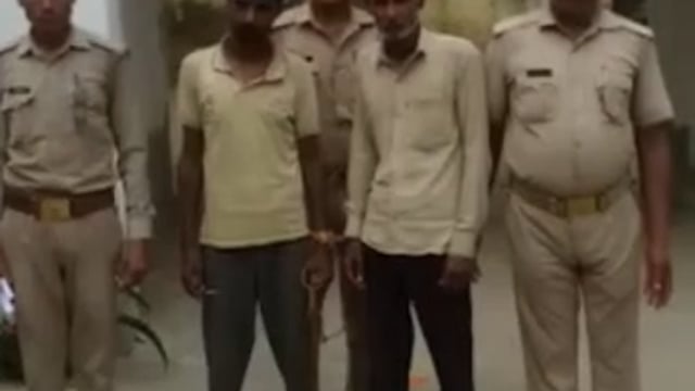 बेला कस्बा क्षेत्र से पुलिस ने दो व्यक्तियों को शांति भंग के तहत किया गिरफ्तार