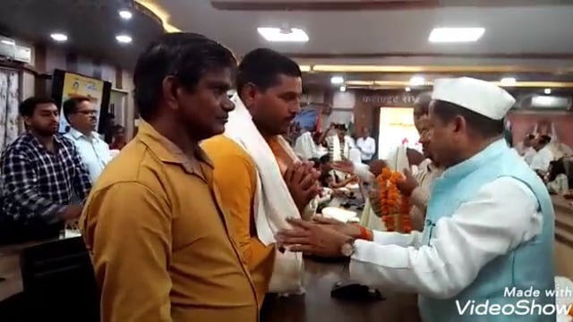 औरैया जिला मुख्यालय ककोर में पहुंचे राज्यमंत्री राकेश राठौर ने स्वतंत्रता सेनानियों को किया सम्मानित