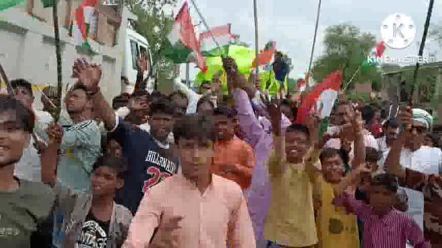 चायल:खोपा गांव के युवाओं ने निकाली स्वतंत्रता दिवस के अवसर पर भव्य तिरंगा रैली